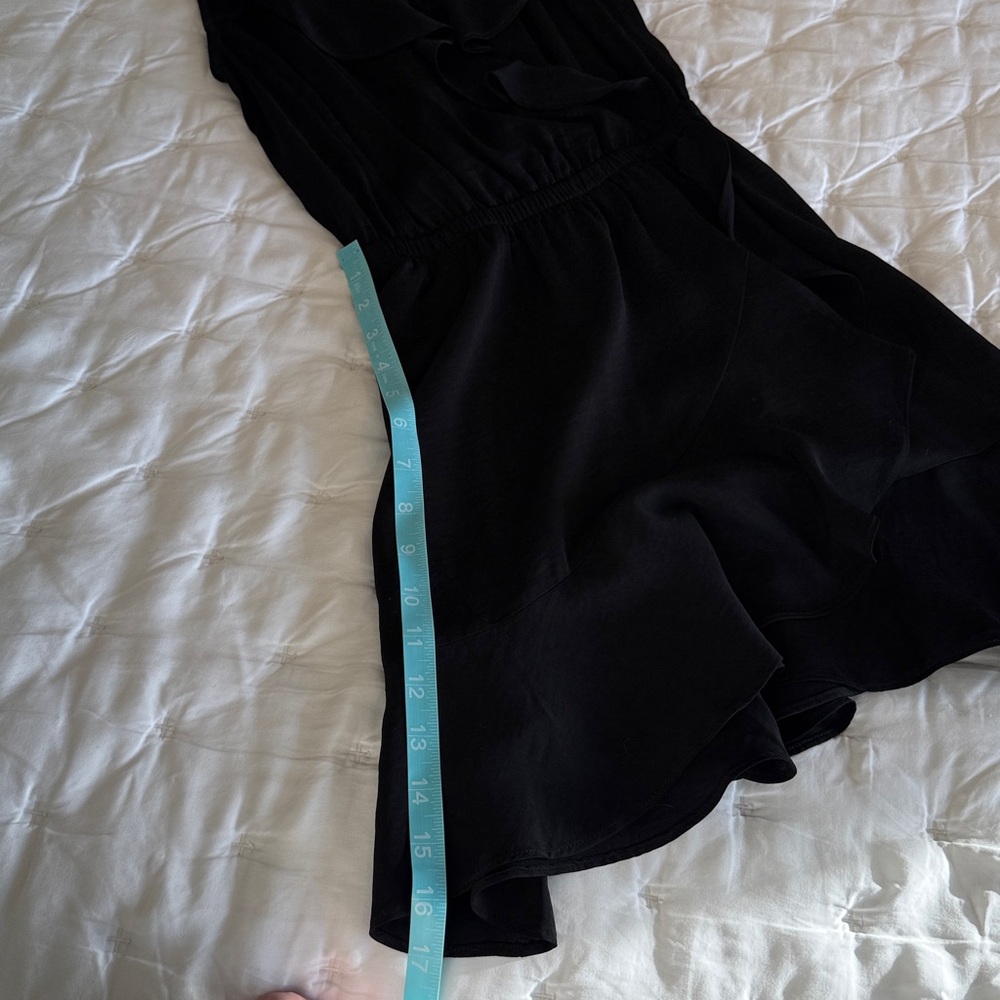 Express Black Mini Dress with Ruffles - Picture 6 of 6